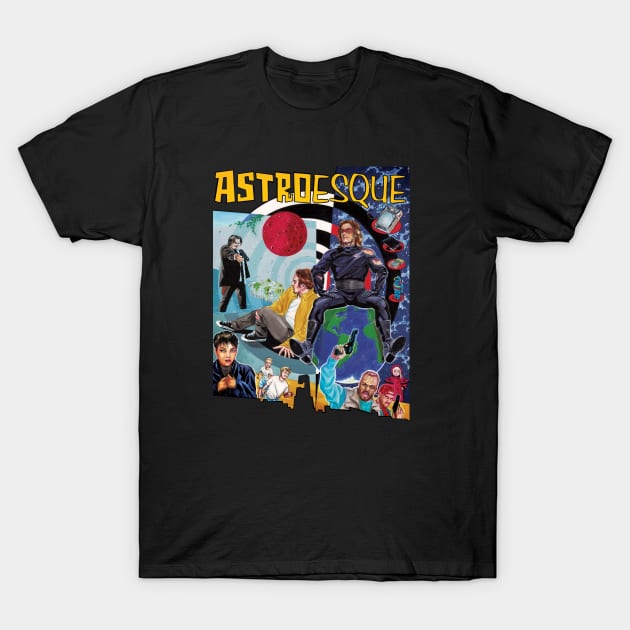 ASTROESQUE no.2 Red Rocket 7 spin-off! T-Shirt by MICHAEL ALLRED